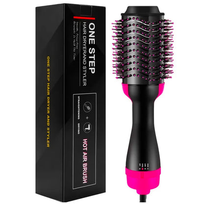 Tamaam™4-in-1 Blow Hair Dryer - Volumizer Brush, Straightening & Curl
