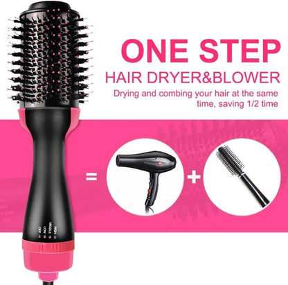 Tamaam™4-in-1 Blow Hair Dryer - Volumizer Brush, Straightening & Curl
